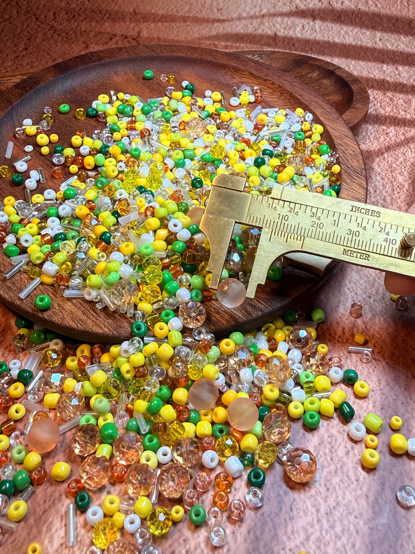 愛のメモ｜夏の果実｜ミックスビーズ30g/ 60g｜010# ビーズキット、材料セット、ミックス米ビーズ