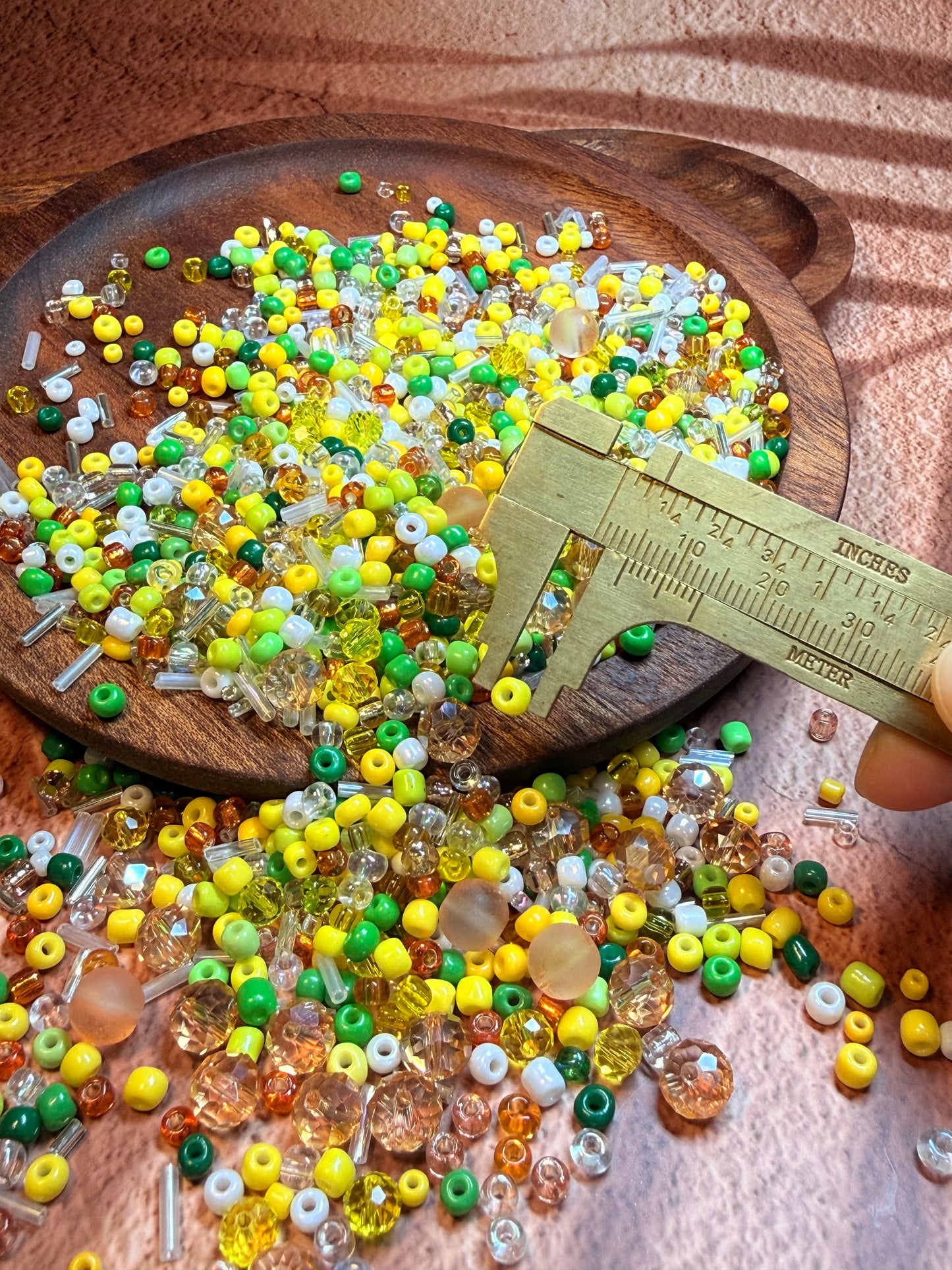 愛のメモ｜夏の果実｜ミックスビーズ30g/ 60g｜010# ビーズキット、材料セット、ミックス米ビーズ