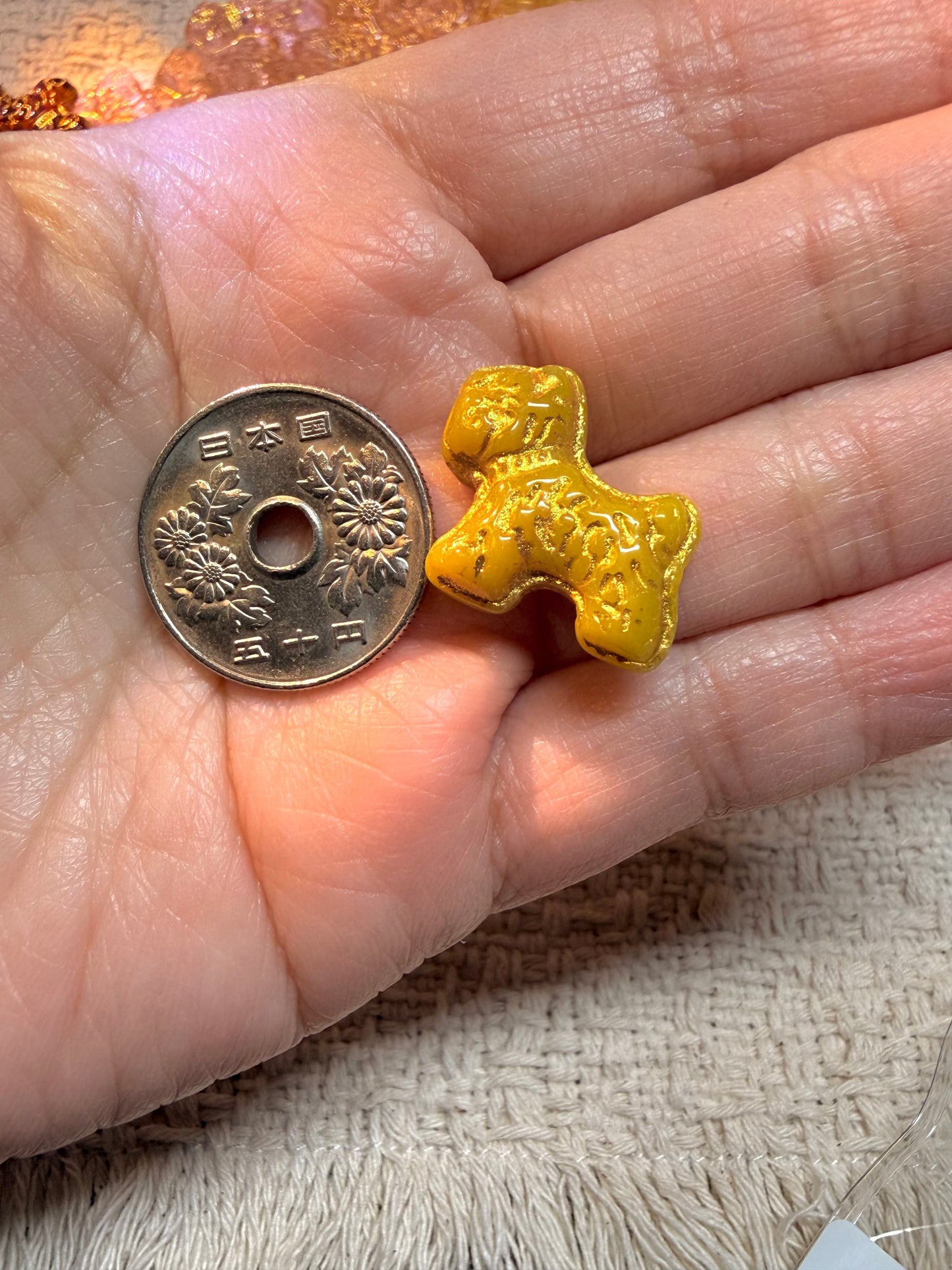 愛のメモ｜描金ドッグ（シュナウザー）｜手作り琉璃ビーズ｜全5色 ビーズ、材料セット、ペンダン、チャーム、ハンドメイド