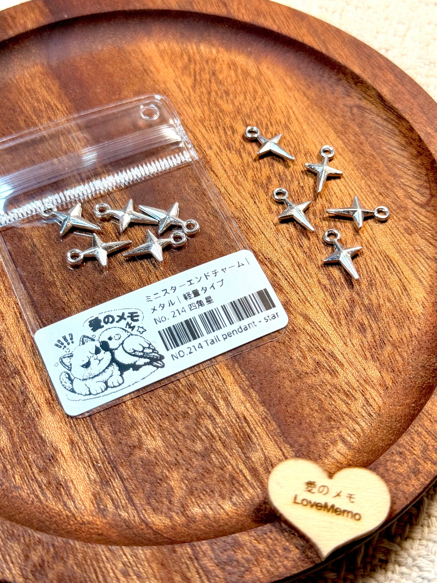 愛のメモ｜ミニスターエンドチャーム｜メタル｜軽量タイプ ビーズ、材料セット、ペンダン、チャーム、ハンドメイド