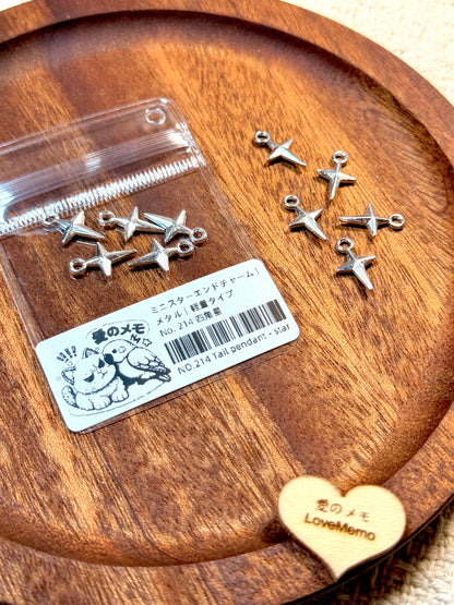 愛のメモ｜ミニスターエンドチャーム｜メタル｜軽量タイプ ビーズ、材料セット、ペンダン、チャーム、ハンドメイド