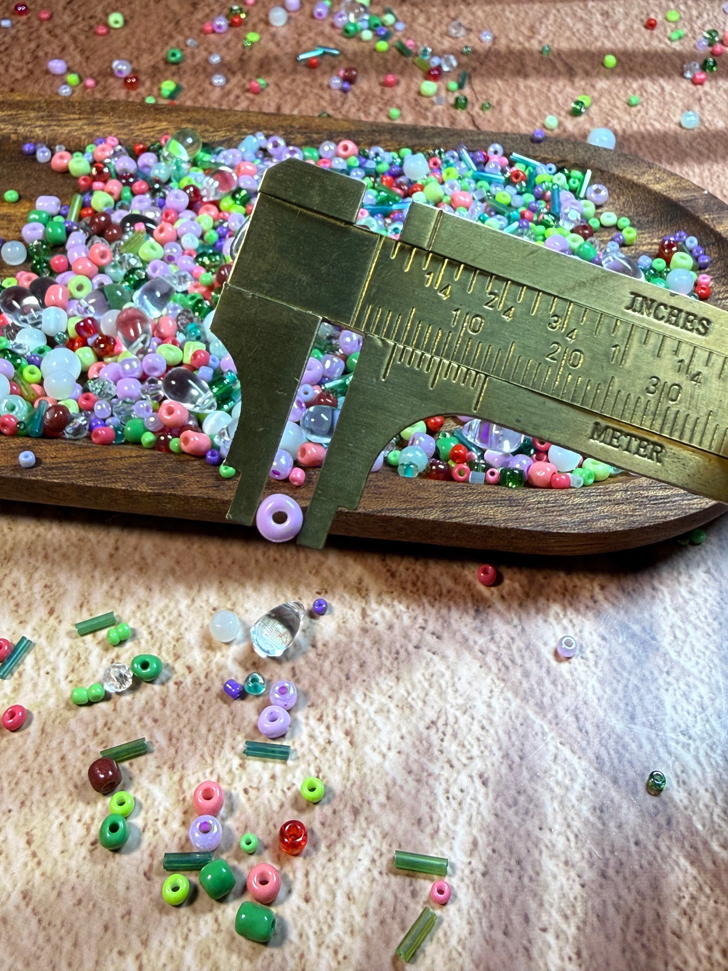 愛のメモ｜熟れはじめのベリー｜ミックスビーズ 60g/30g｜003# ビーズキット、材料セット、ミックス米ビーズ